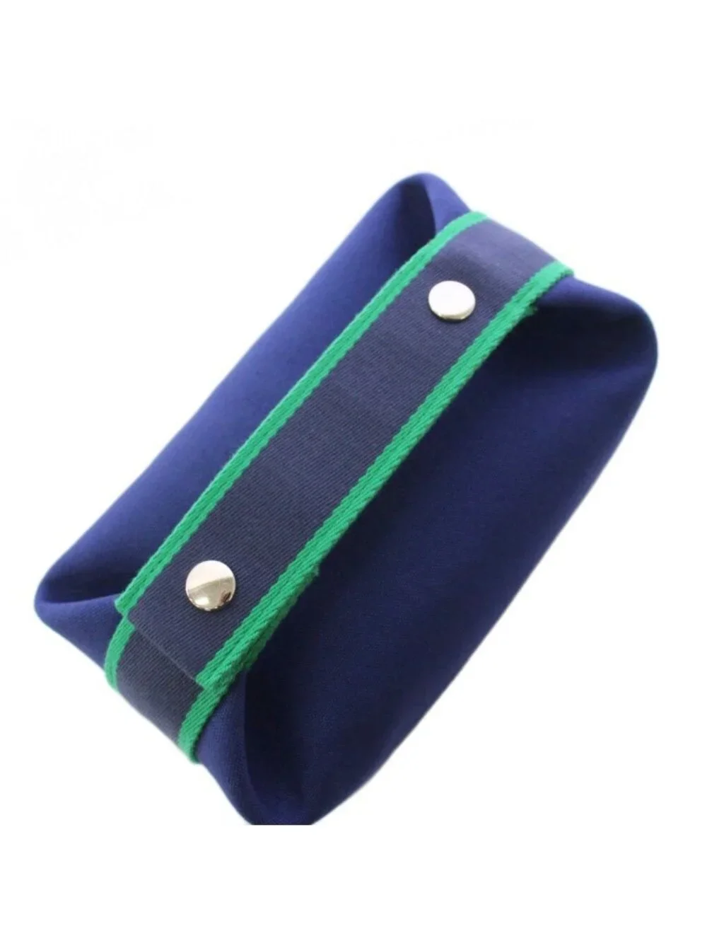 Hermes Brid-a-brac PM Pouch Handbag Navy